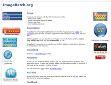 Tablet Screenshot of imagebatch.org